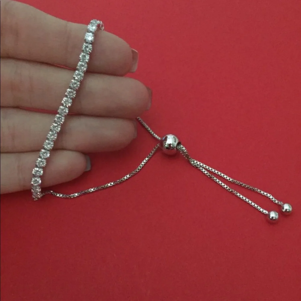 🌟 Silver 925 diamond Tennis Bracelet
